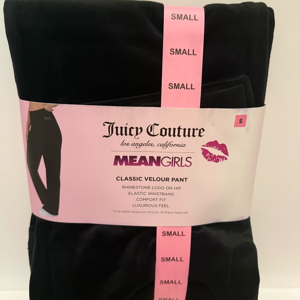 Juicy Couture Velour Pants- SMALL NWT
